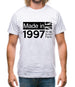 Made In 1997 All British Parts Crown Mens T-Shirt