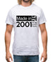 Made In 2001 All British Parts Crown Mens T-Shirt