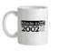 Made In 2002 All British Parts Crown Ceramic Mug