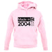Made In 2004 All British Parts Crown unisex hoodie