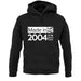Made In 2004 All British Parts Crown unisex hoodie