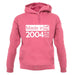 Made In 2004 All British Parts Crown unisex hoodie
