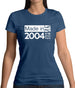 Made In 2004 All British Parts Crown Womens T-Shirt