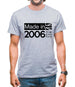 Made In 2006 All British Parts Crown Mens T-Shirt