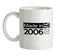 Made In 2006 All British Parts Crown Ceramic Mug
