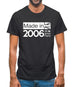 Made In 2006 All British Parts Crown Mens T-Shirt