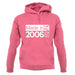 Made In 2006 All British Parts Crown unisex hoodie