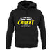 All I Care About Is Cricket unisex hoodie