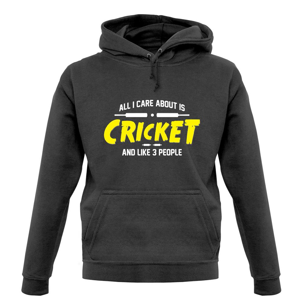 All I Care About Is Cricket unisex hoodie
