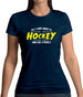 All I Care About Is Hockey Womens T-Shirt