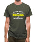 All I Care About Is Running Mens T-Shirt