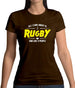 All I Care About Is Rugby Womens T-Shirt