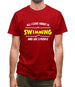 All I Care About Is Swimming Mens T-Shirt