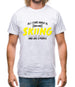 All I Care About Is Skiing Mens T-Shirt