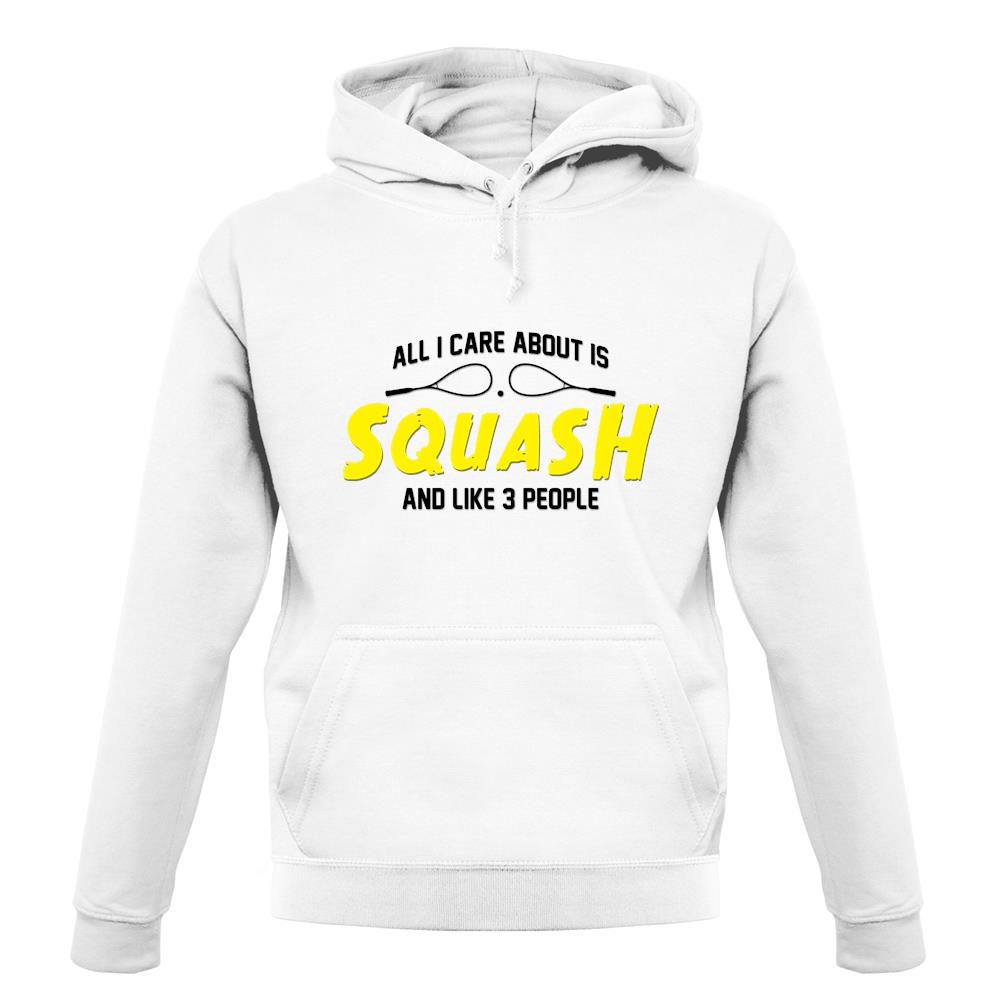 All I Care About Is Squash unisex hoodie