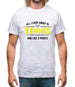 All I Care About Is Tennis Mens T-Shirt