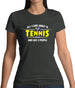 All I Care About Is Tennis Womens T-Shirt
