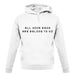 All Your Base Are Belong To Us unisex hoodie