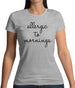 Allergic To Mornings Womens T-Shirt