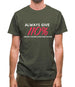 Always Give 110 Percent Mens T-Shirt