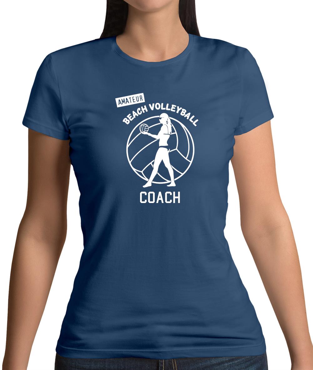 Amateur Beach Volleyball Coach Womens T-Shirt