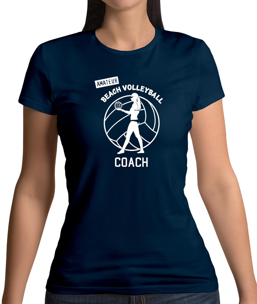 Amateur Beach Volleyball Coach Womens T-Shirt