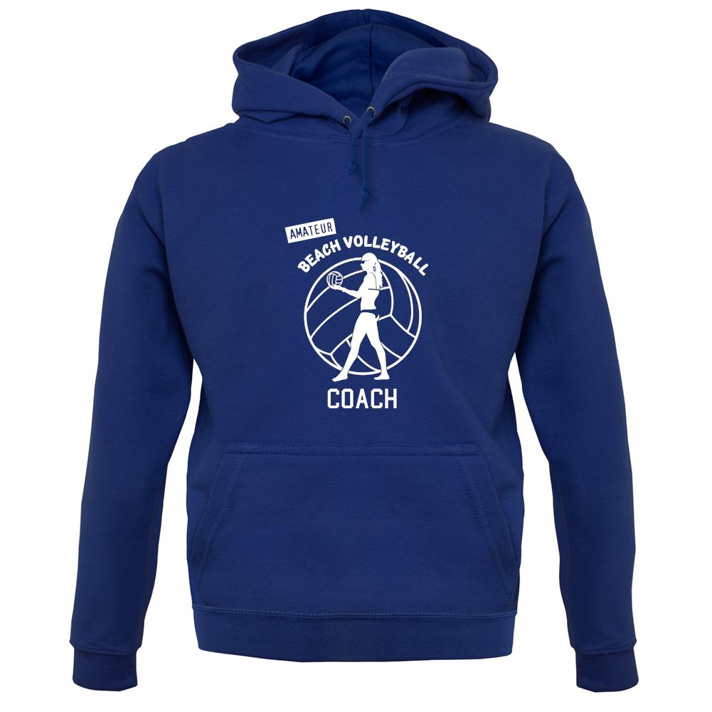 Amateur Beach Volleyball Coach unisex hoodie