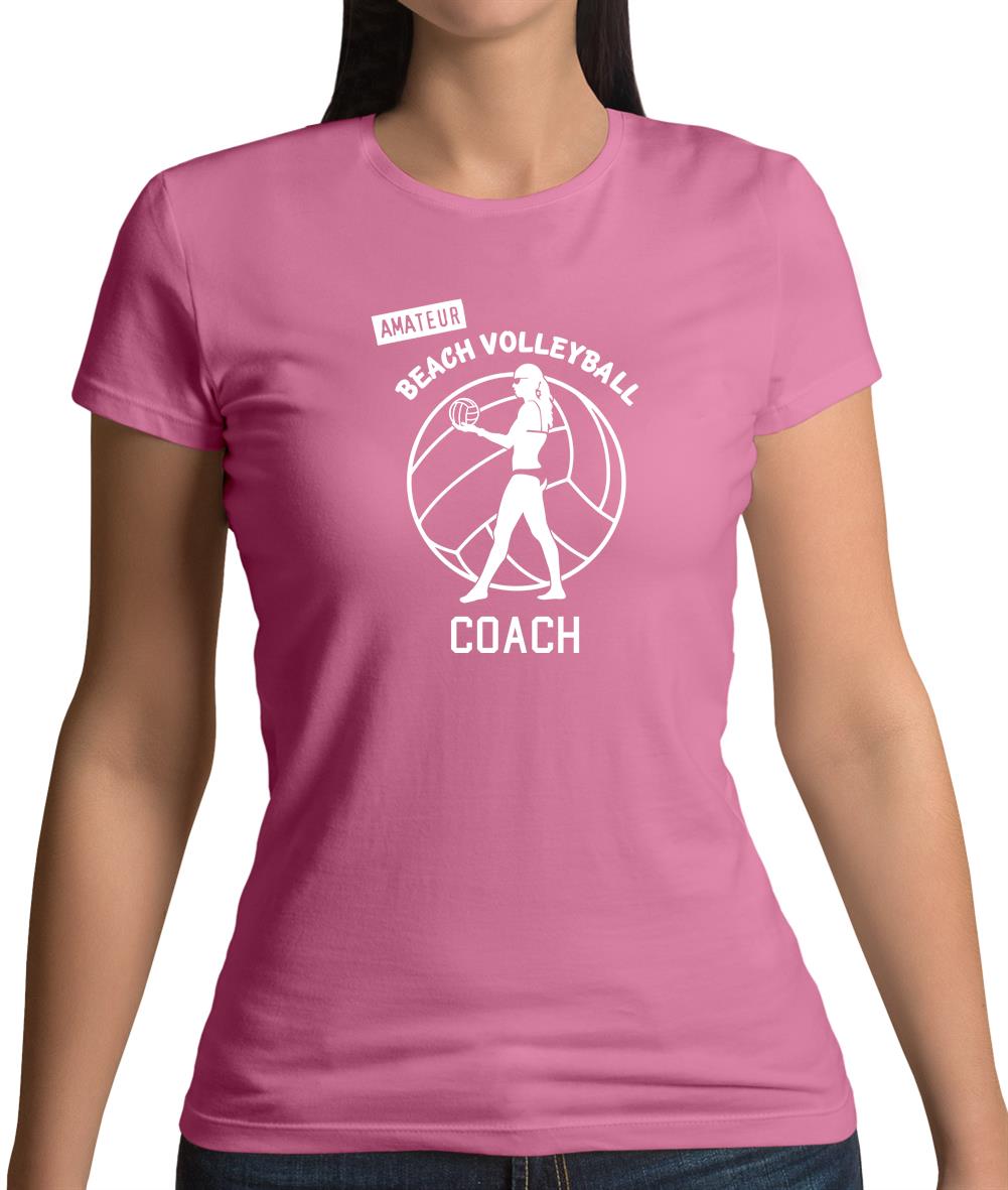 Amateur Beach Volleyball Coach Womens T-Shirt