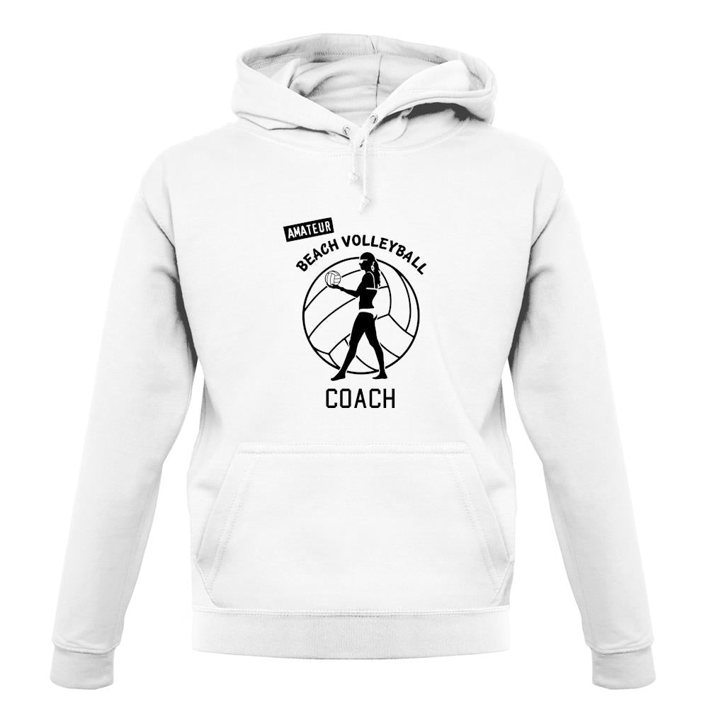 Amateur Beach Volleyball Coach unisex hoodie