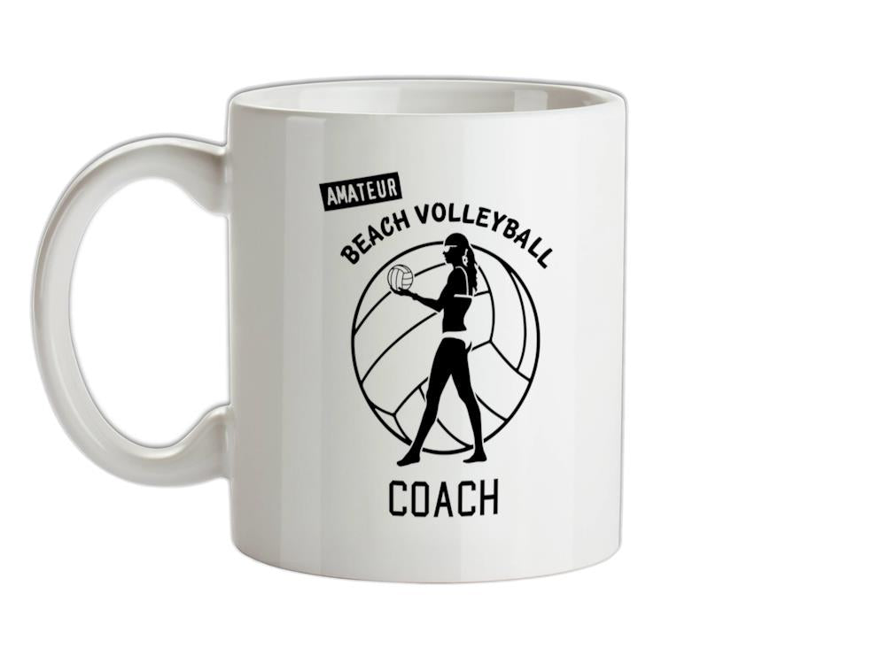 Amateur Beach Volleyball Coach Ceramic Mug