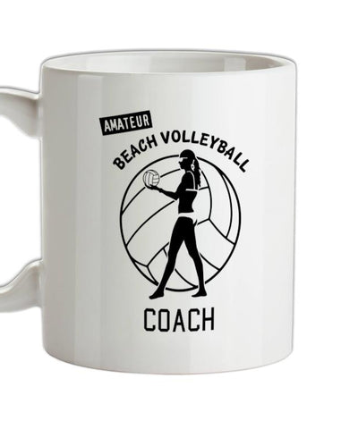 Amateur Beach Volleyball Coach Ceramic Mug
