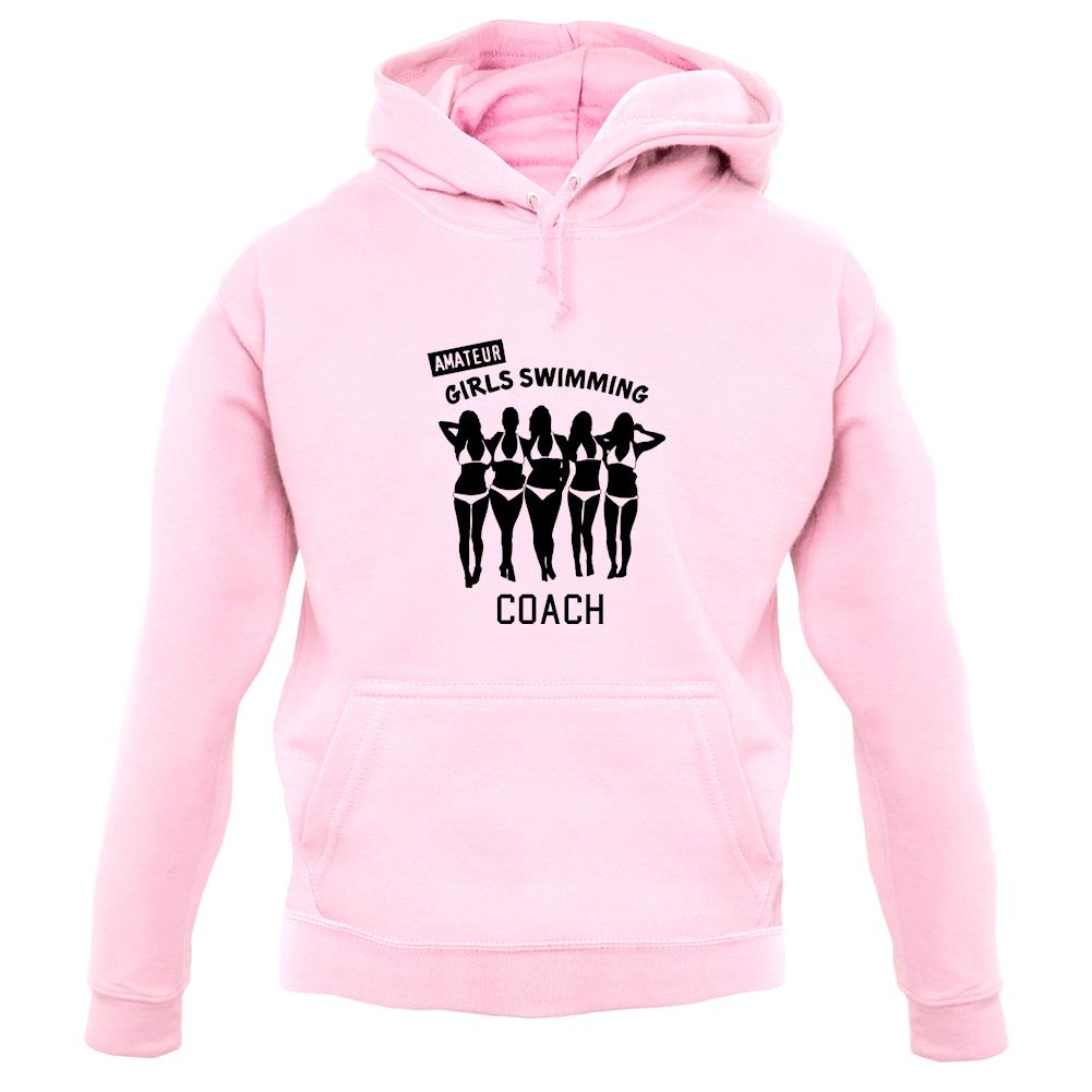 Amateur Girls Swimming Coach unisex hoodie