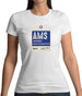 Amsterdam Tag Womens T-Shirt