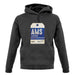 Amsterdam Tag unisex hoodie