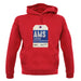 Amsterdam Tag unisex hoodie