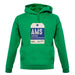 Amsterdam Tag unisex hoodie