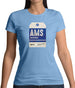 Amsterdam Tag Womens T-Shirt