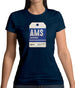 Amsterdam Tag Womens T-Shirt