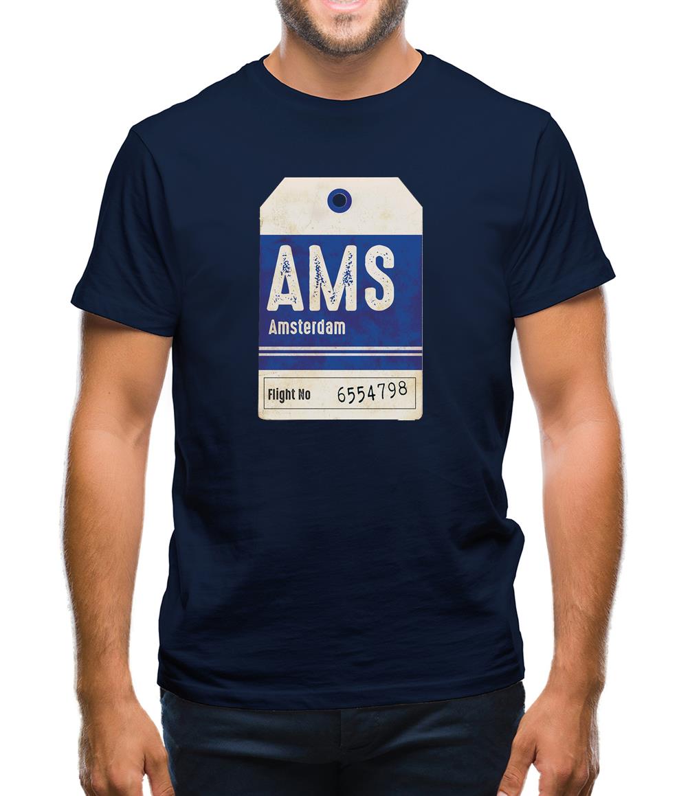 Amsterdam Tag Mens T-Shirt