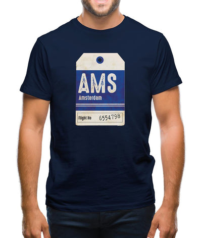Amsterdam Tag Mens T-Shirt