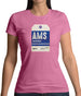 Amsterdam Tag Womens T-Shirt