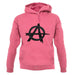 Anarchy Symbol unisex hoodie