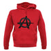 Anarchy Symbol unisex hoodie