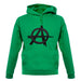 Anarchy Symbol unisex hoodie