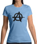 Anarchy Symbol Womens T-Shirt