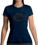 Anarchy Symbol Womens T-Shirt