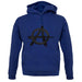 Anarchy Symbol unisex hoodie