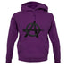 Anarchy Symbol unisex hoodie