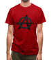 Anarchy Symbol Mens T-Shirt