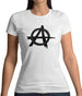 Anarchy Symbol Womens T-Shirt